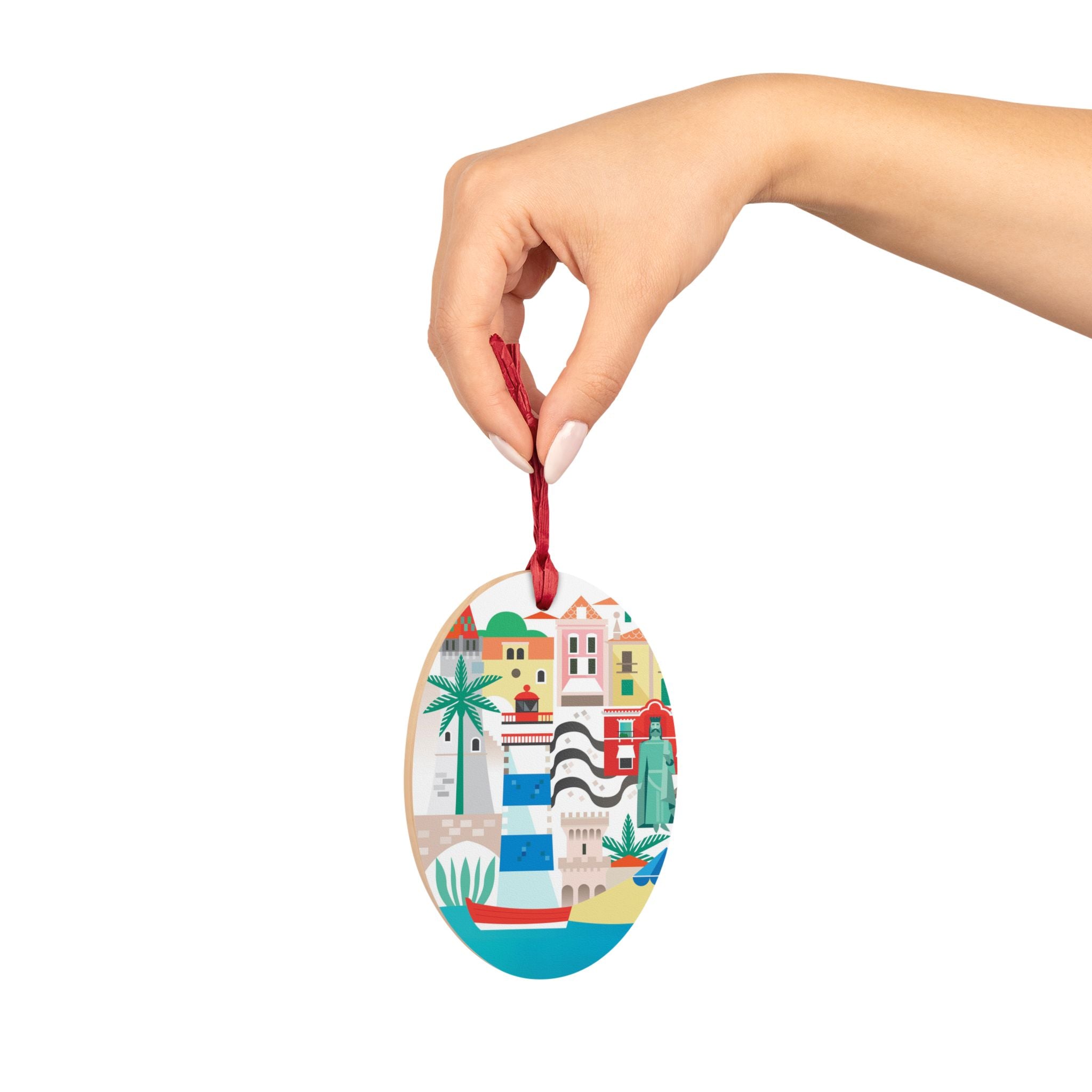 Cascais Wooden Ornament