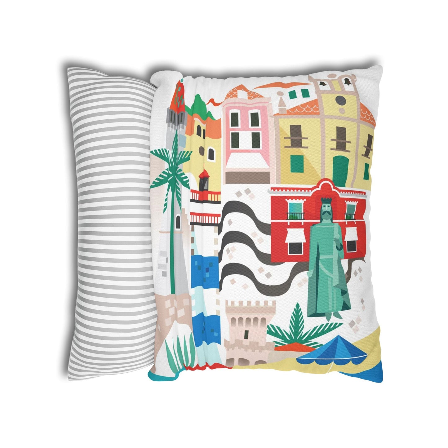 M &O Cascais Cushion Cover