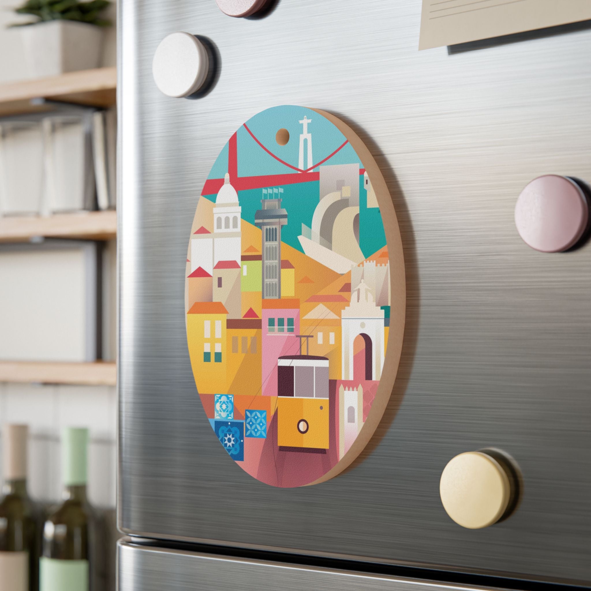 Lisboa Wooden Ornament