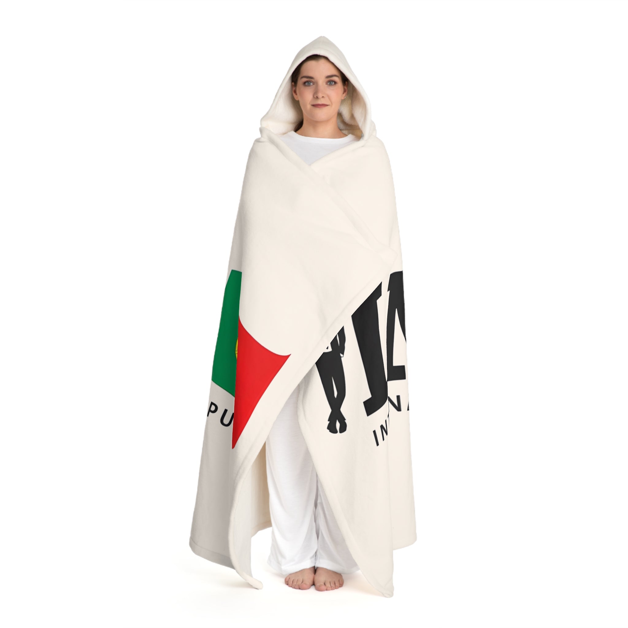 IMP Cozy Hooded Sherpa Blanket