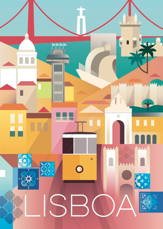 M&O Lisboa Postcard