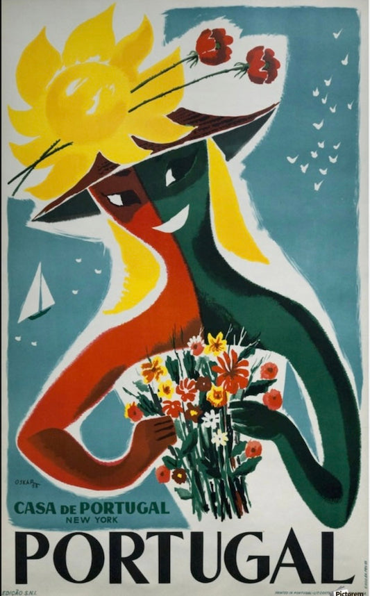 Vintage Portugal Postcard Fun Pack