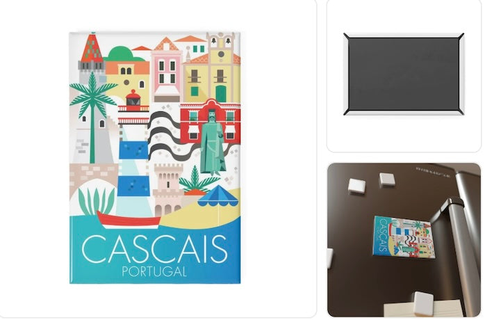 Cascais Refrigerator Magnet